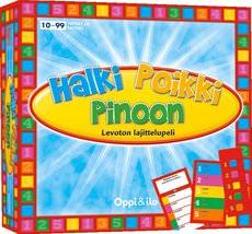 Halki poikki pinoon -pelin kansi