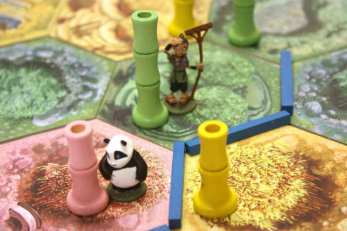 Puutarhuri ja panda. Kuva: Henk Rolleman / BGG