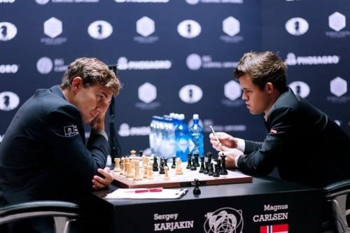 Karjakin ja Carlsen