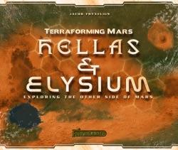 Terraforming Mars: Hellas & Elysiumin kansi