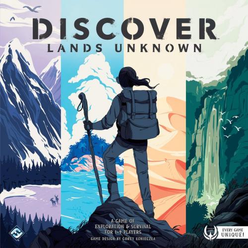 Discover: Lands Unknownin kansi