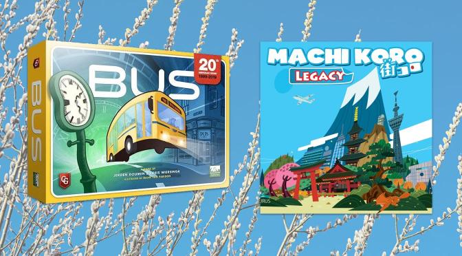 Bus ja Machi Koro Legacy