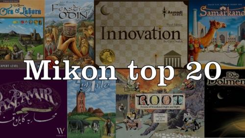 Mikon top 20 -lista