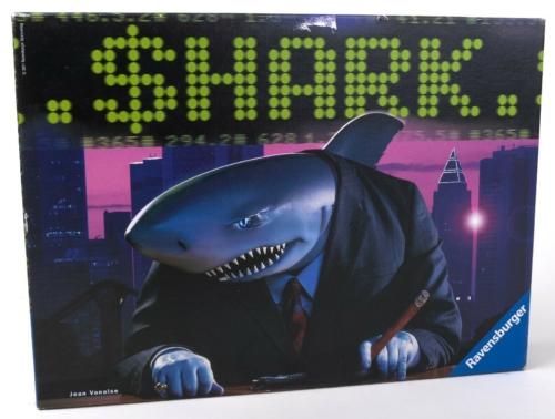 Ravensburgerin Sharkin kansi vuodelta 2001.