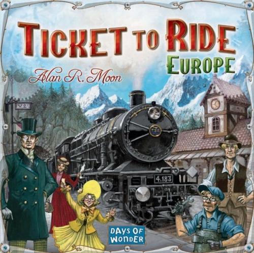 Ticket to Ride Europen kansi