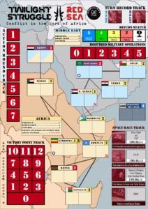 Twilight Struggle: Red Sean pelilauta