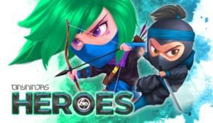 Tiny Ninjas: Heroesin kansi