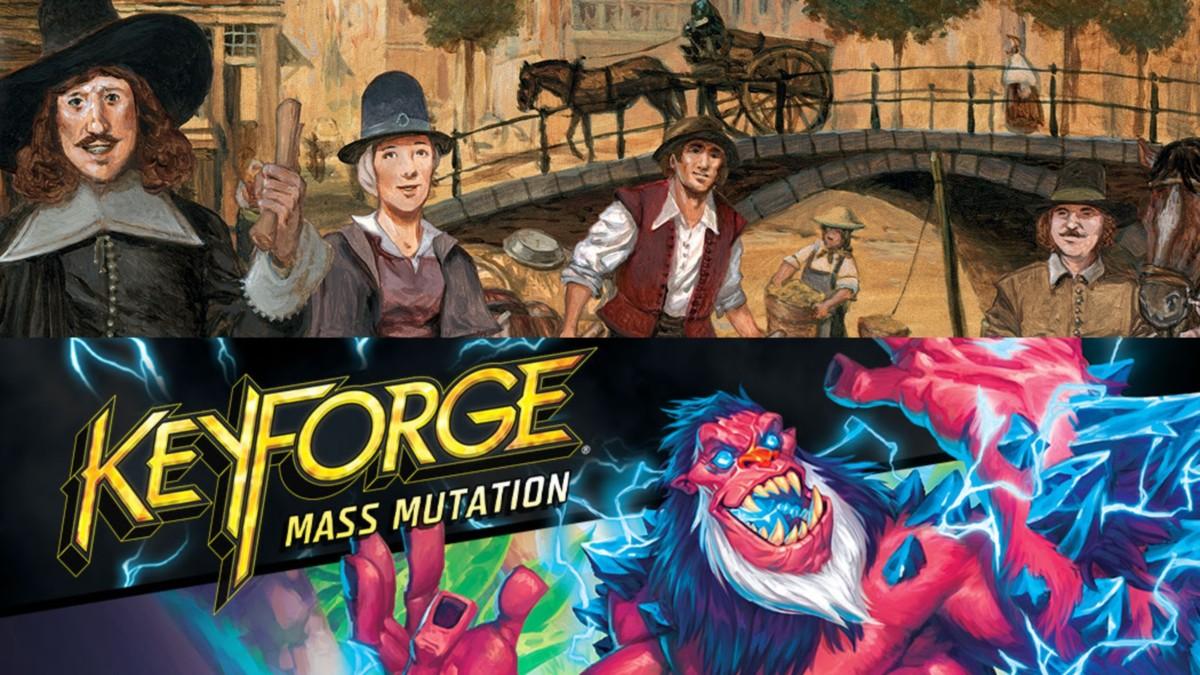 Ticket to Ride: Amsterdam, KeyForge Mass Mutation