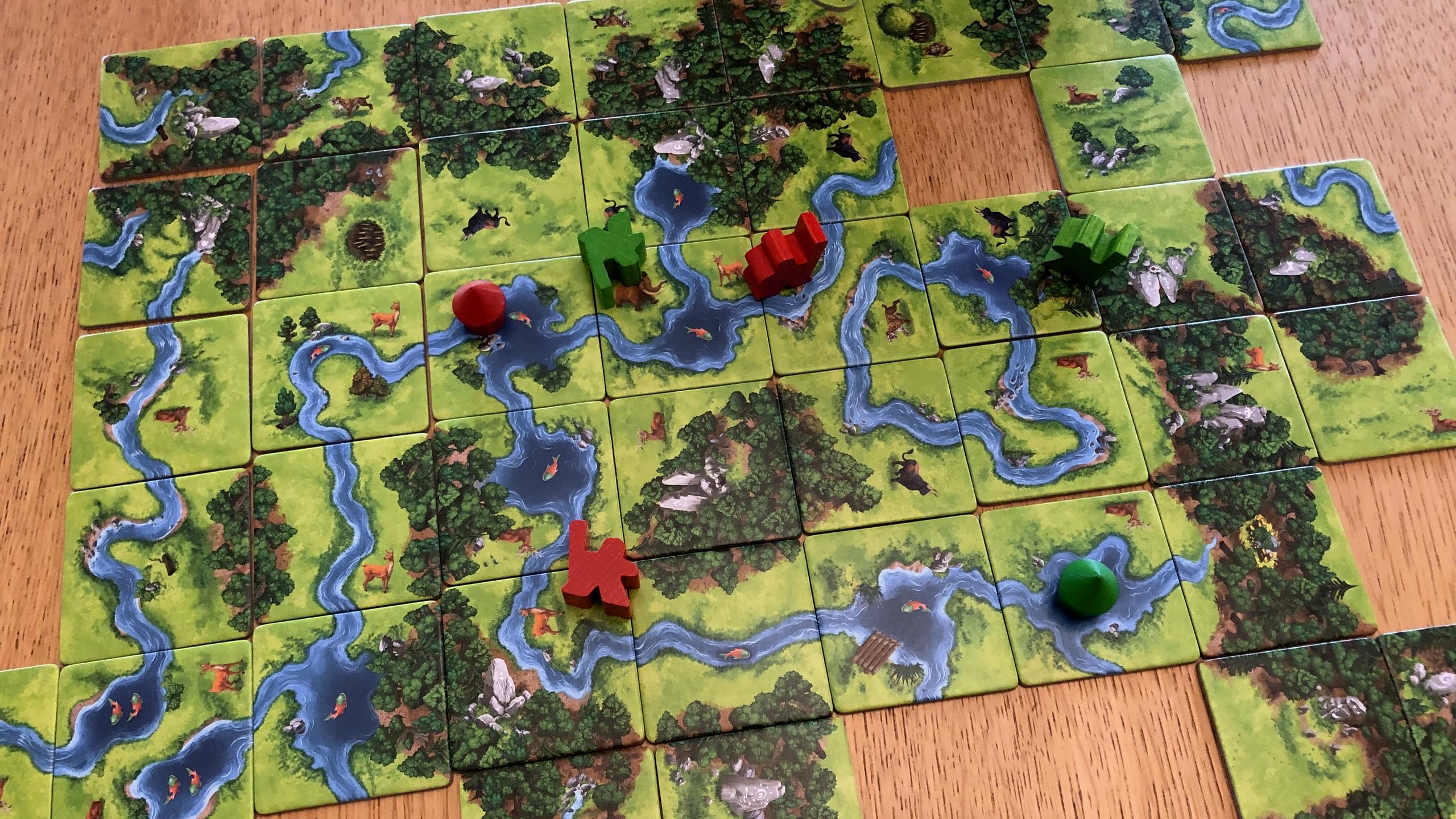 Carcassonne Kivikauden pelitilanne