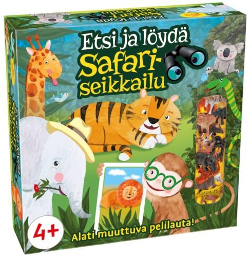 Etsi ja löydä! Safariseikkailun kansi