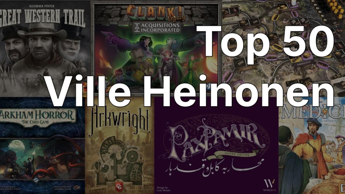 Top 50 Ville Heinonen