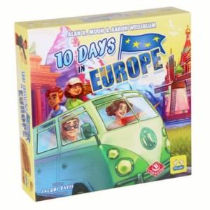 10 Days in Europen kansi