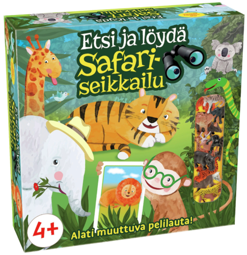 Etsi ja löydä: Safariseikkailun kansi