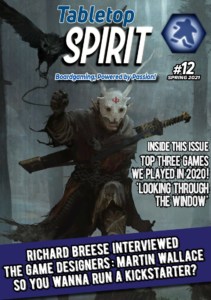Tabletop Spirit #12:n kansi
