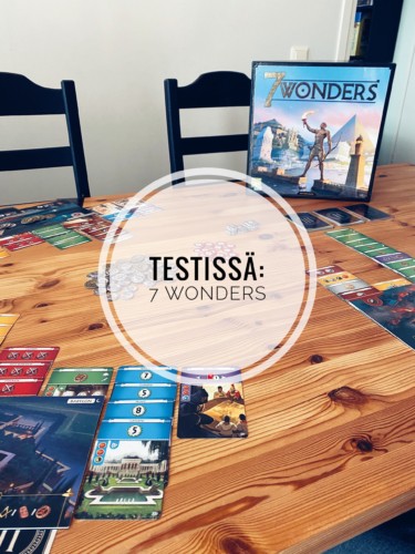 Testissä: 7 Wonders