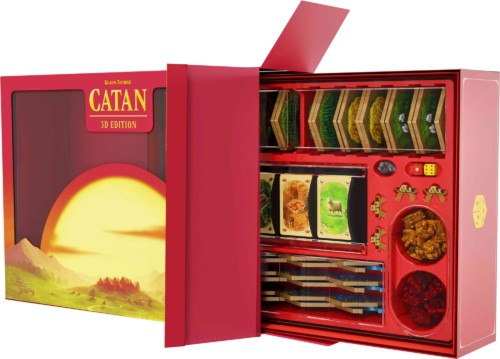 Catan 3D Edition -pelin laatikko