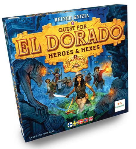 Quest for El Dorado: Heroes & Hexesin kansi
