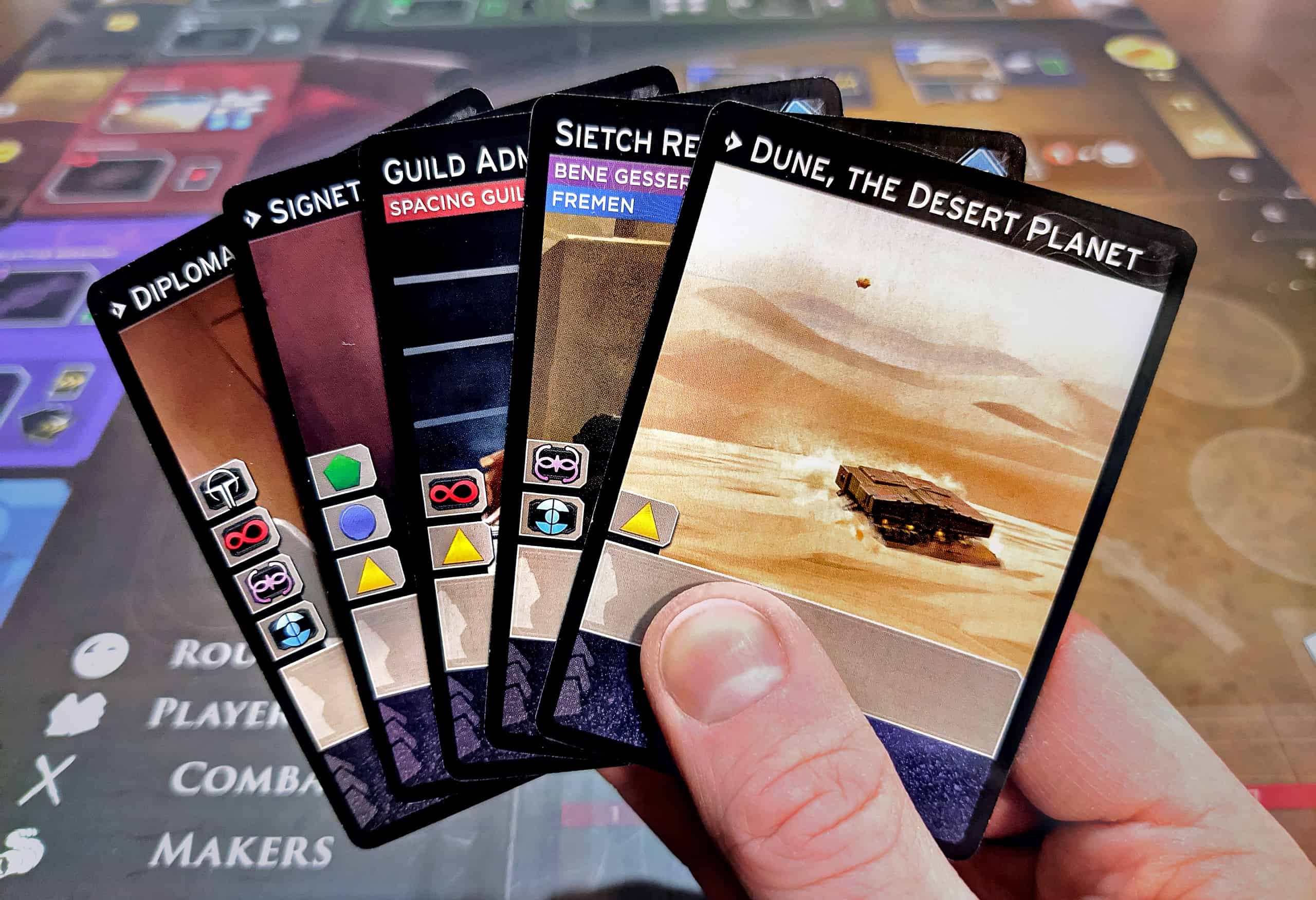 Dune: Imperiumin kortteja
