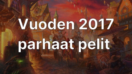 Vuoden 2017 parhaat pelit