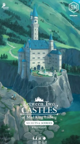 Between Two Castles of Mad King Ludwig: Secrets & Soirees -lisärin kansi
