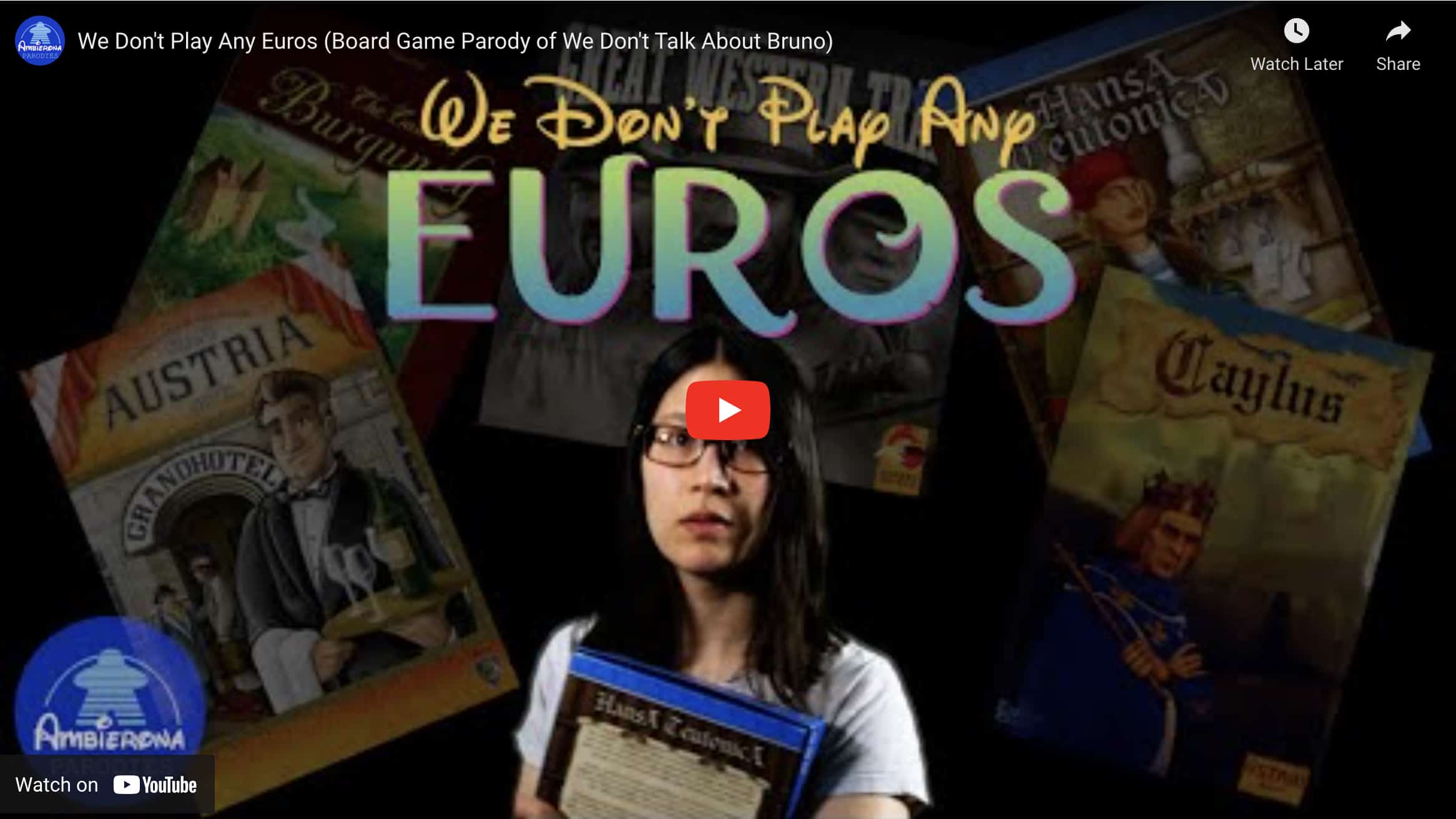 We Don't Play Any Euros -video