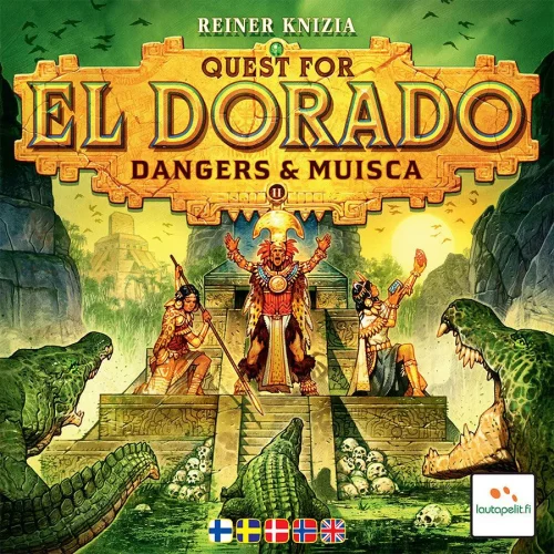 Quest for El Dorado: Dangers & Muisca -lisäosan kansi
