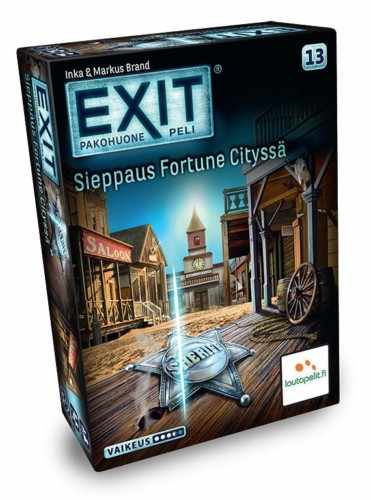 Exit: Sieppaus Fortune Cityssä -pelin kansi