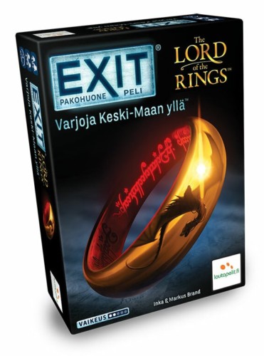 Exit: Varjoja Keski-Maan yllä -pelin kansi