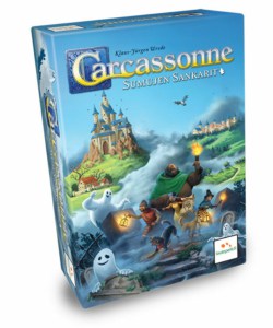 Carcassonne: Sumujen sankarit -pelin kansi