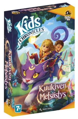 Kids Chronicles : Kuukiven metsästys -pelin kansi