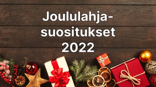 Joululahjasuositukset 2022