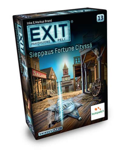 Exit: Sieppaus Fortune Cityssä -pelin kansi