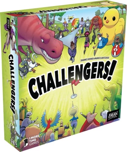 Challengers!:n kansi
