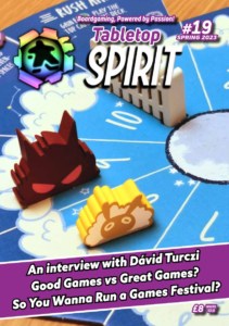 Tabletop Spirit #19 -lehden kansi