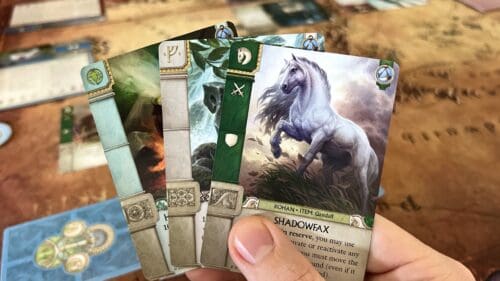 War of the Ring: The Card Gamen kortteja