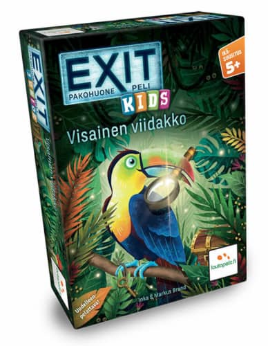 Exit: Visainen viidakko -pelin kansi