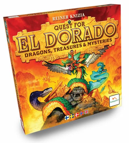 Quest for El Dorado: Dragons, Treasures & Mysteriesin kansi
