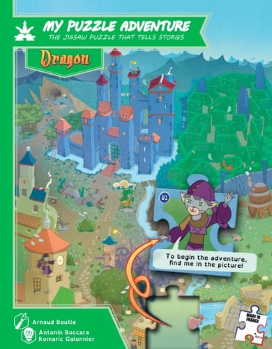 My Puzzle Adventure: Dragonin kansi