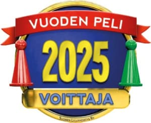 Vuoden peli 2025 voittaja -palkintologo.