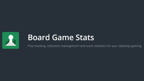 Board Game Stats – Play tracking, collection management and score statistics for your tabletop gaming.