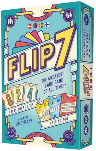 Flip 7 -pelin laatikko.