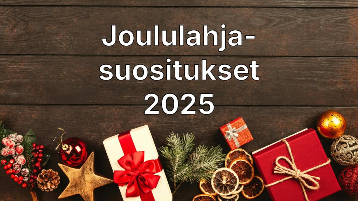 Joululahjasuositukset 2025