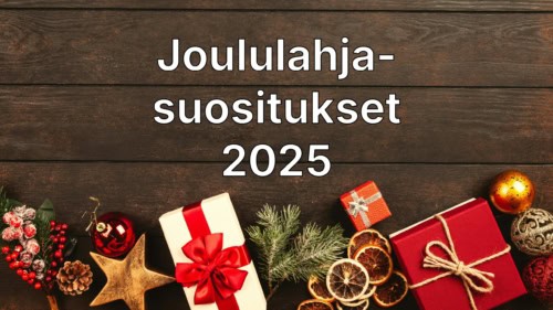 Joululahjasuositukset 2025