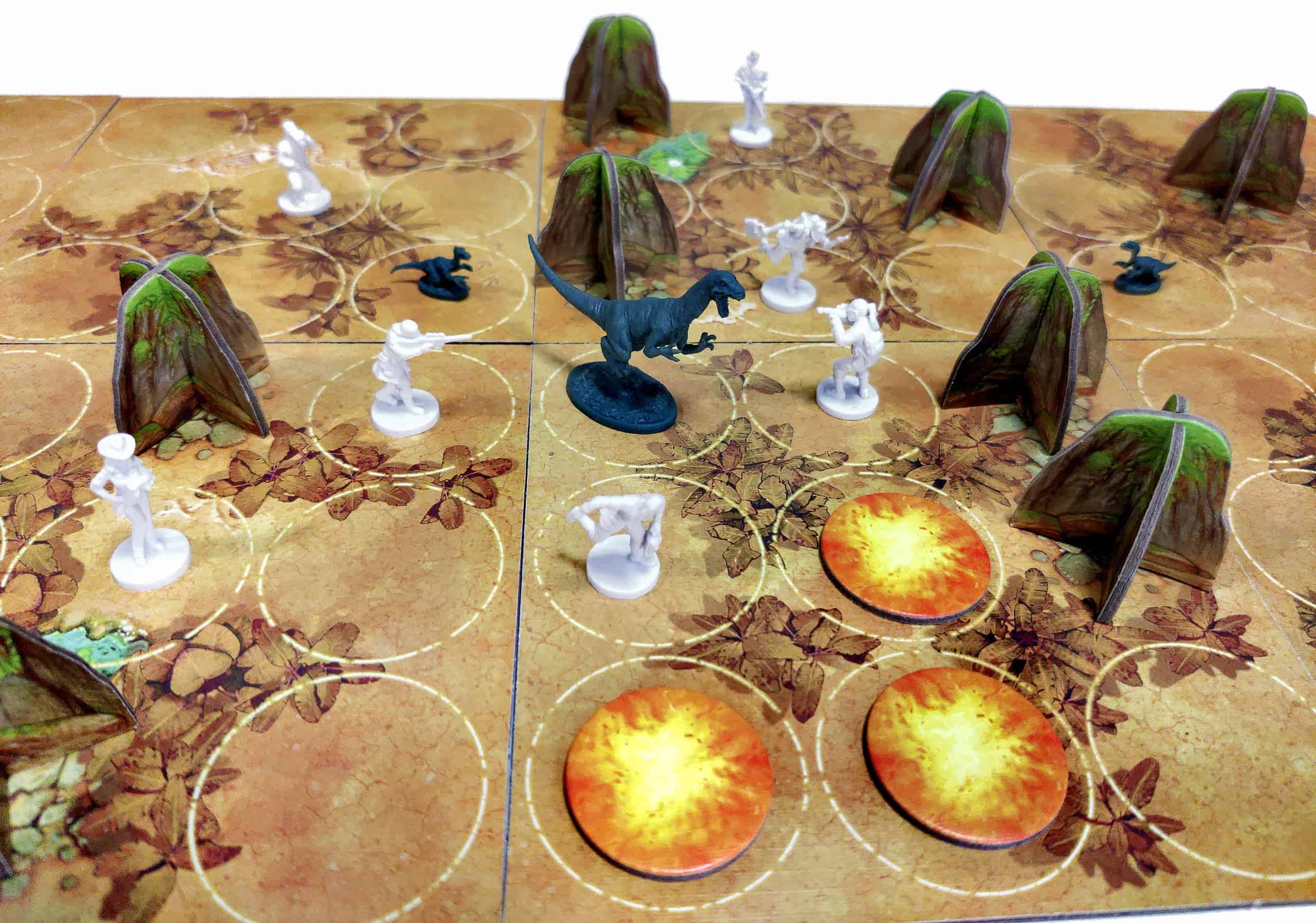 Emoraptor on neljän tieteilijän piirittämä. Tilanne näyttää vakavalta.