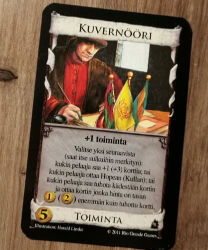 Kuvernööri-promokortti