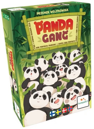Panda Gangin kannessa on kuvattu lauma pandoja.