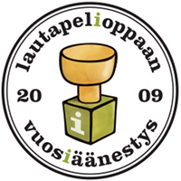 Lautapelioppaan vuosiäänestys 2009 -logo